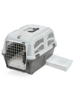 Переноска MPS SKUDO CAT TRAVEL 60x40x39см с лотком для наполнителя серая