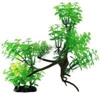 FAUNA INT №29 30 см х 14 см х 25 см декорация растение на коряге пластик 