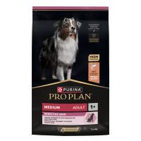 PRO PLAN 7 кг сухой корм для взрослых собак средних пород с чувствительной кожей, с высоким содержанием лосося