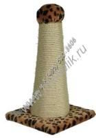 ЗООНИК 34х34х55 см когтеточка на подставке шестигранная