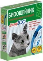 ДОКТОР ZOO 35см биоошейник для кошек и мелких собак от блох клещей синий 
