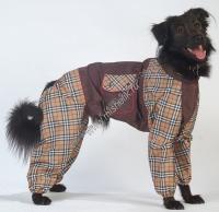 ТУЗИК ош 56 ог 90 от 72 дс 64 рост 70 комбинезон холодный для породы доберман кобель