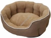 NOBBY BRENTA 59 см х 53 см х 18 см лежак мягкий светло-коричневый 