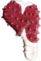 HOMEPET TPE 13 см игрушка для собак окорочок копченый