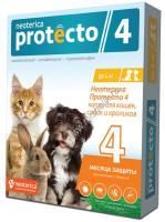 NEOTERICA PROTECTO 4 0,5-4 кг капли от внешних паразитов для кошек и собак 1х20