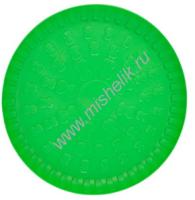 HOMEPET Ф 22,5 см игрушка для собак фрисби зеленая