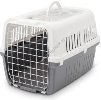 SAVIC ZEPHOS 2 55,5 см х 38 см х 34 см OPEN переноска бело-серая 