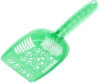 HOMECAT Atlantis 25 см х 10,8 см х 3,5 см совок для кошачьего туалета светло-зеленый перламутр