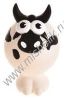 HOMEPET BUBBLE 11,5х7х7 см игрушка для собак корова с пищалкой латекс