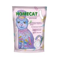 HOMECAT Волшебные кристаллы 7,6 л силикагелевый наполнитель для кошачьих туалетов 