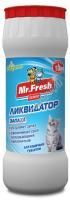 Mr.Fresh Expert 500 г 2 в 1 ликвидатор пятен и запаха для кошек порошок