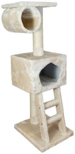 NOBBY MASSA 44 см х 35 см х 111 см игровая площадка для кошек кремовая