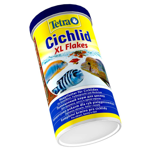 TetraCichlid XL корм для всех видов цихлид, крупные хлопья 1 л