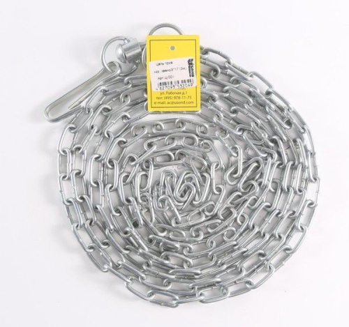 USOND 3 м 3х17 см цепь привязочная короткое звено ц-001