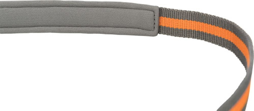 Поводок для пробежки, 1.33–1.80 м/20 мм, серый/оранжевый
