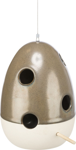 Подвес для гнездового материала, 12 х 12 х 16 см, зеленый