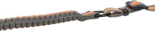 Поводок для пробежки, 1.33–1.80 м/20 мм, серый/оранжевый