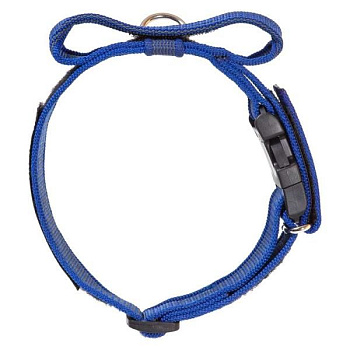 JULIUS-K9 ошейник для собак Color & Gray (47-67см/5см), закрытая ручка + скрытый локер, синий