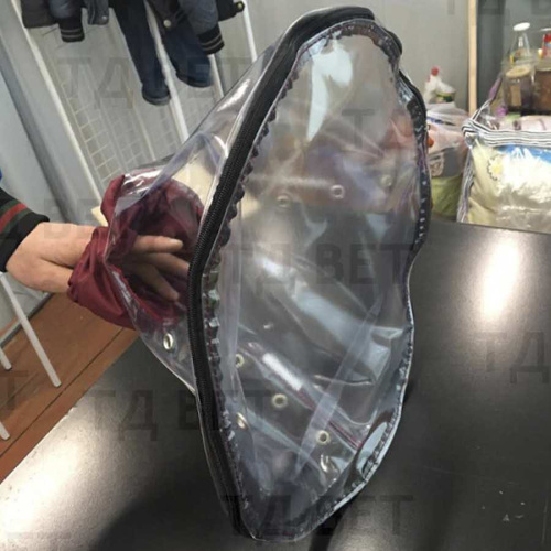 Ингаляционная маска ТД ВЕТ, для животных, большая, прозрачная, звукопроницаемая