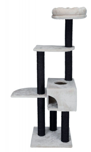 Домик-когтеточка Nita, 147 см, светло-серый