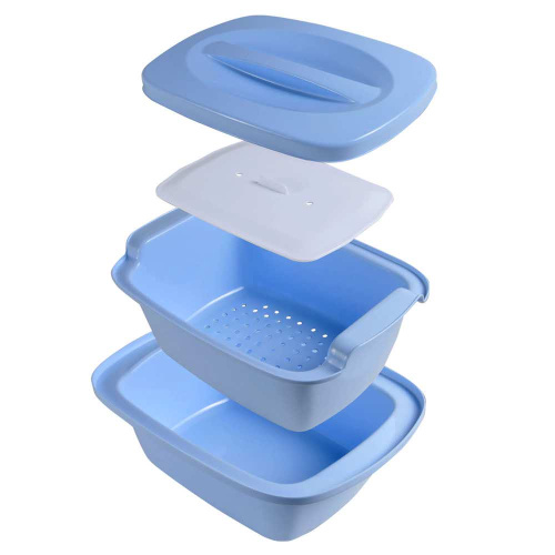 МП Контейнер для химической дезинфекции и стерилизации КДС-3 "КРОНТ", 3 л, 370х185х120