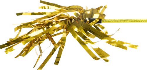 Дразнилка для кошки с кисточкой, пластик, 48 см, цвета в ассортименте.