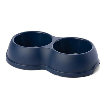 Миска My Pets Solutions ENJOY 9 2x0,6 л темно-синий