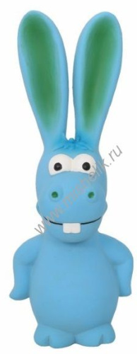 HOMEPET 19 см игрушка для собак ослик с пищалкой латекс