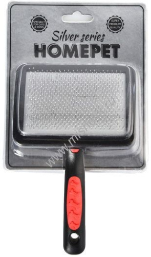 HOMEPET SILVER SERIES 18 см х 11,5 см размер M пуходерка пластиковая с каплей