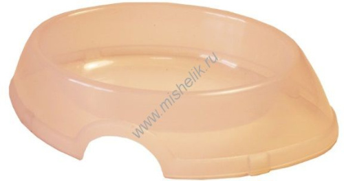 ZOOexpress DeLuxe 0,3 л миска для кошек пластиковая овальная 