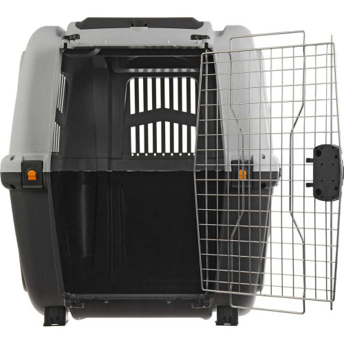 MPS переноска SKUDO 7  105х73х76h см с металлической дверцей с замком серая