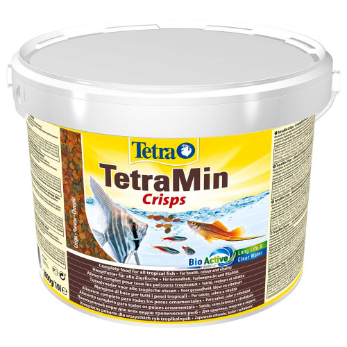 TetraMin Crisps корм-чипсы для всех видов рыб 10 л (ведро)