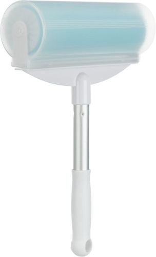 Ролик-щётка для очистки от шерсти XXL, 20 х30 см, белый/бирюзовый