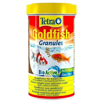 TetraGoldfish Granules корм в гранулах для золотых рыб 500 мл