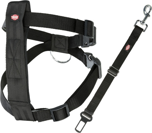 А/м ремень безопасности со шлейкой для собак, 20-50 см