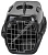 HOMEPET 43 см х 29 см х 27,5 см переноска для животных малая черная