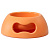 United Pets миска Pappy-small, 350 мл, оранжевая