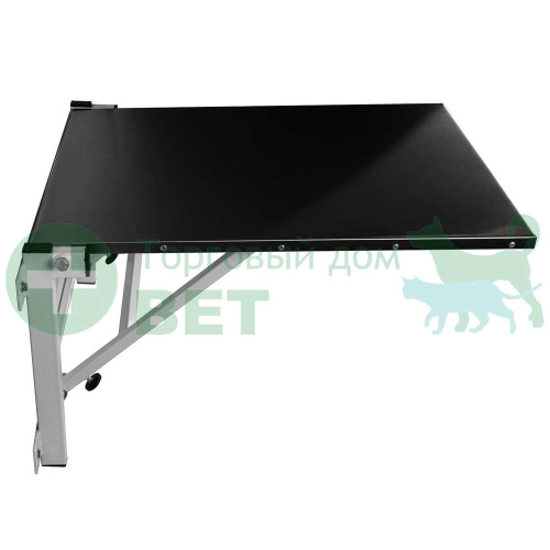 ТД ВЕТ Стол ветеринарный откидной (складной) Vetbot-11 с креплением на стену, 700х500, (каркас серый)