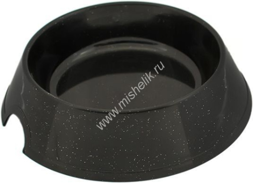 ДАРЭЛЛ ЕВРО 200 мл миска для кошек и собак мелких пород пластиковая, серая 