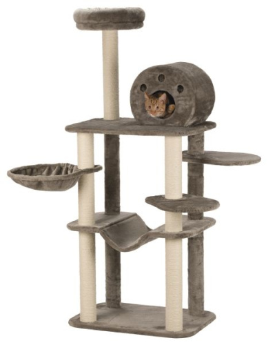 Домик для кошки Fabiola, 165 см, серый