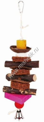 FAUNA INT игрушка для птиц кокос и ветки 