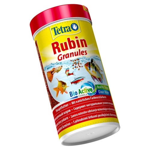 TetraRubin Granules корм в гранулах для улучшения окраса всех видов рыб 250 мл