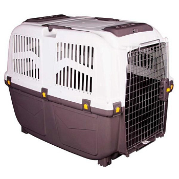 MPS переноска SKUDO 6  92х63х70h см с металлической дверцей с замком серая