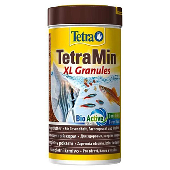 TetraMin XL Granules корм для всех видов рыб крупные гранулы 250 мл