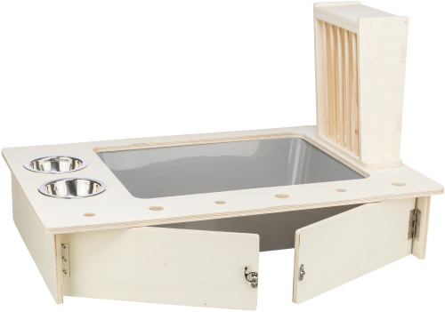 Кормушка для сена/овощей/основного корма, для грызунов, 70х41х47см,