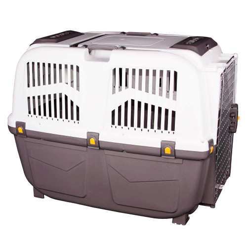 MPS переноска SKUDO 6  92х63х70h см с металлической дверцей с замком серая