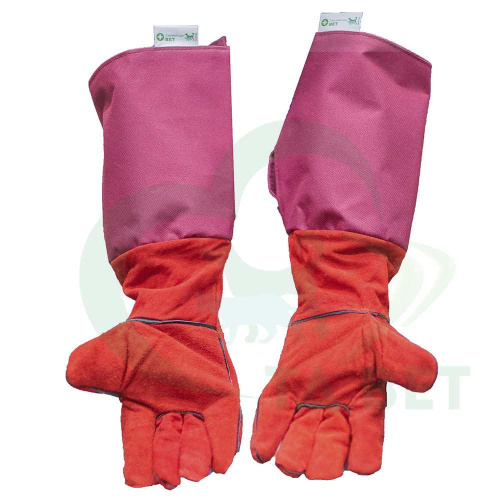 ТД ВЕТ Ветеринарные защитные перчатки удлиненные 52 см для защиты при удерживании 