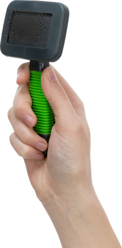 Щетка-пуходерка с расчёской 14х7 см для грызунов