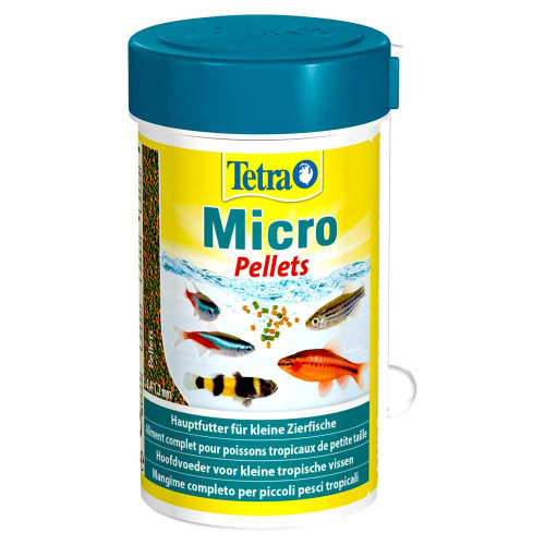 Tetra Micro Pellets корм для мелких видов рыб 100 мл