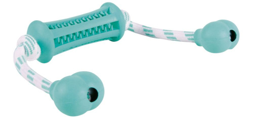 Игрушка палочка на веревке Denta Fun, 9 см / 37 см